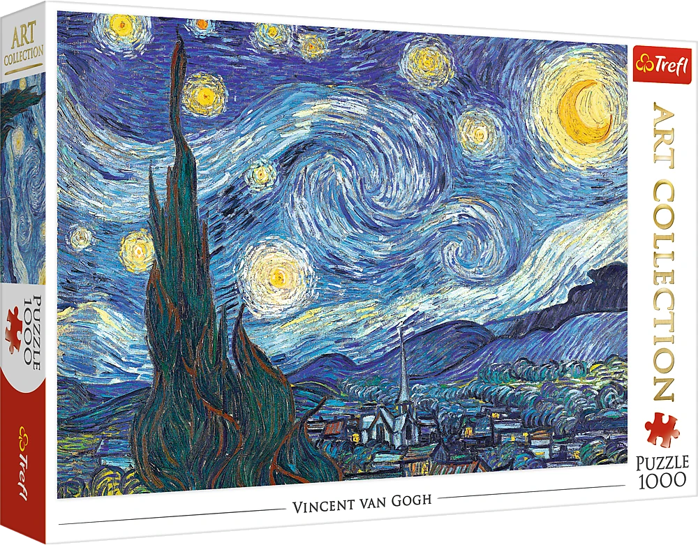 Trefl Dėlionė 1000 vnt. - Vincentas van Gogas: Žvaigždėta naktis