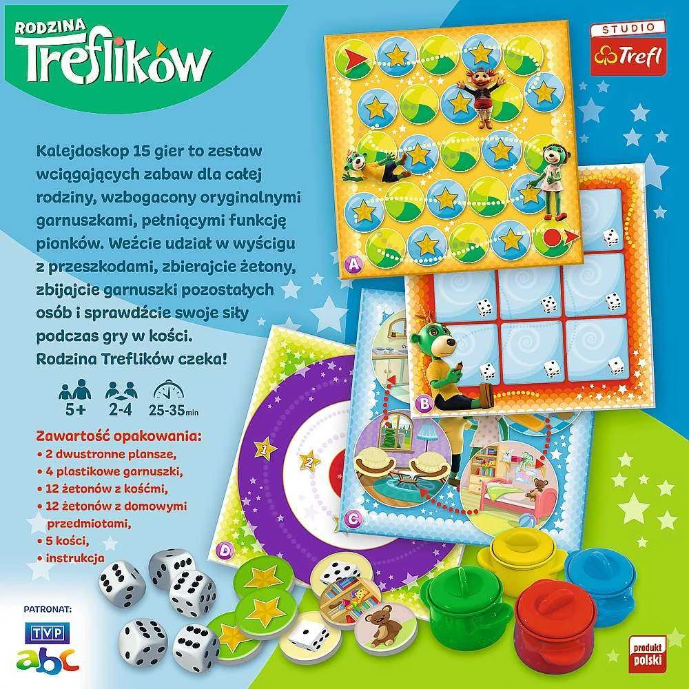 TREFL 01922 Kaleidoskopas Žaidimas 15 Trefliks*