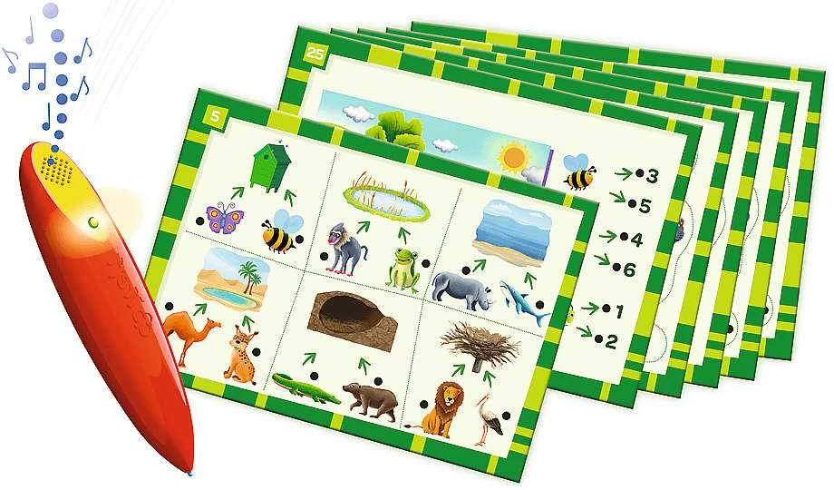 Trefl Game Animals Magic pieštukas