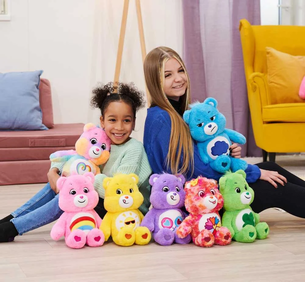 Pliušinis žaislas Simba ShareBear Funshine, geltonas, 35 cm
