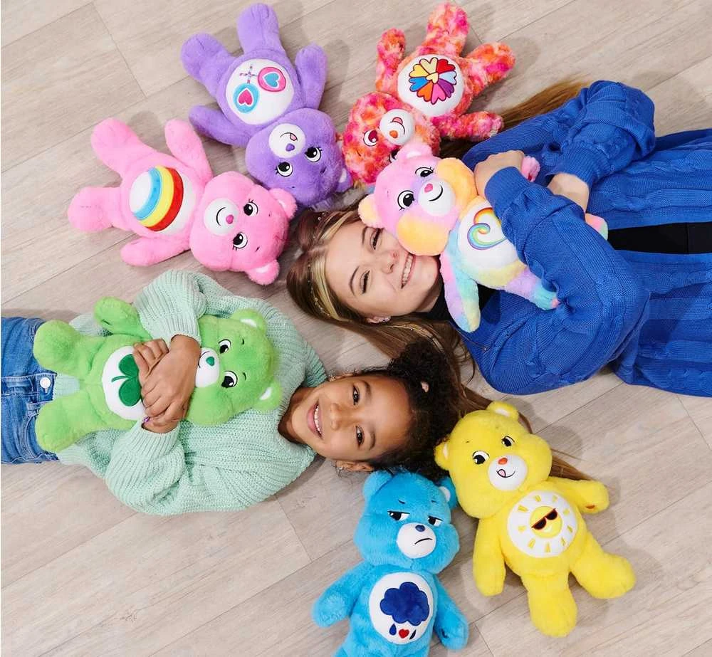 Pliušinis žaislas Simba ShareBear Cheer, rožinis, 35 cm