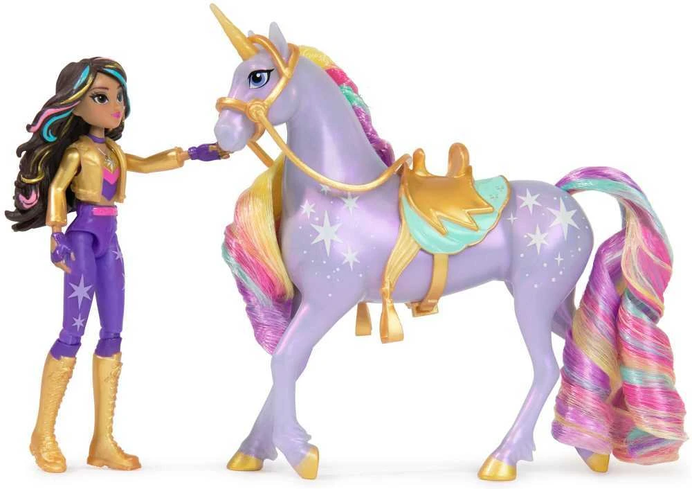 Unicorn Vienaragio akademijos rinkinys Sophia lėlė ir Wildstar vienaragio figūrėlė + vienaragio priedai Academy