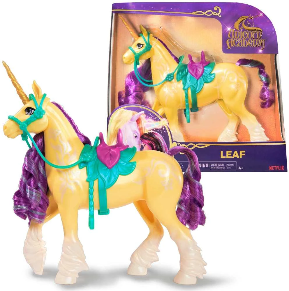 Unicorn Academy Leaf Vienaragis, 28 cm