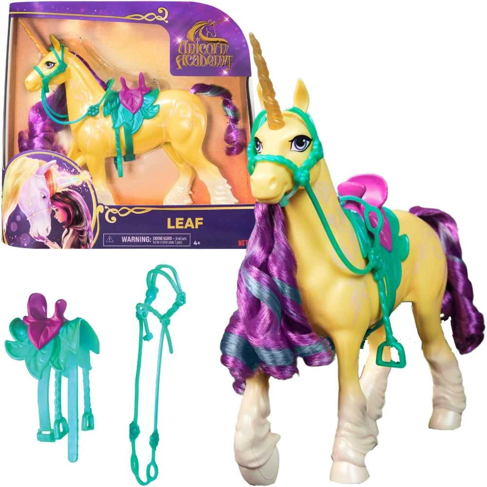 Unicorn Academy Leaf Vienaragis, 28 cm