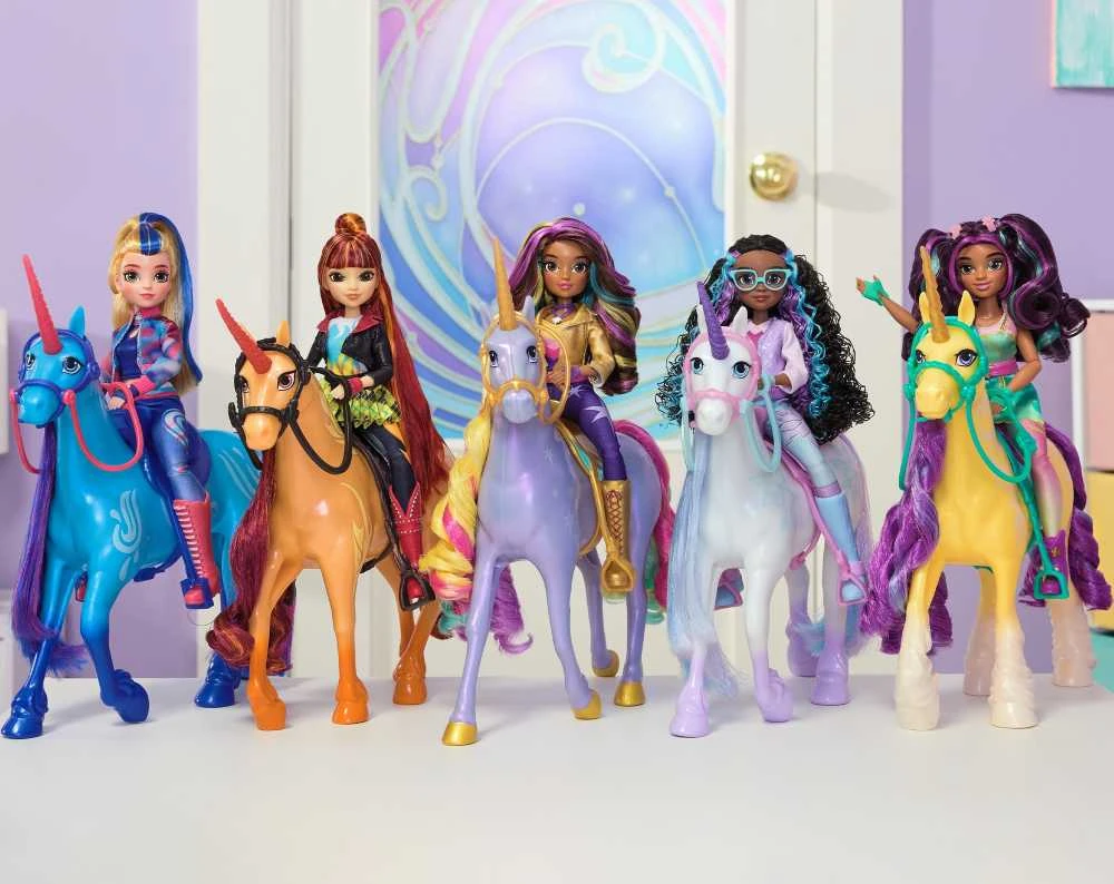 Spin Master Unicorn Academy Rinkinys figurka Vienaragis Glacier 27 cm