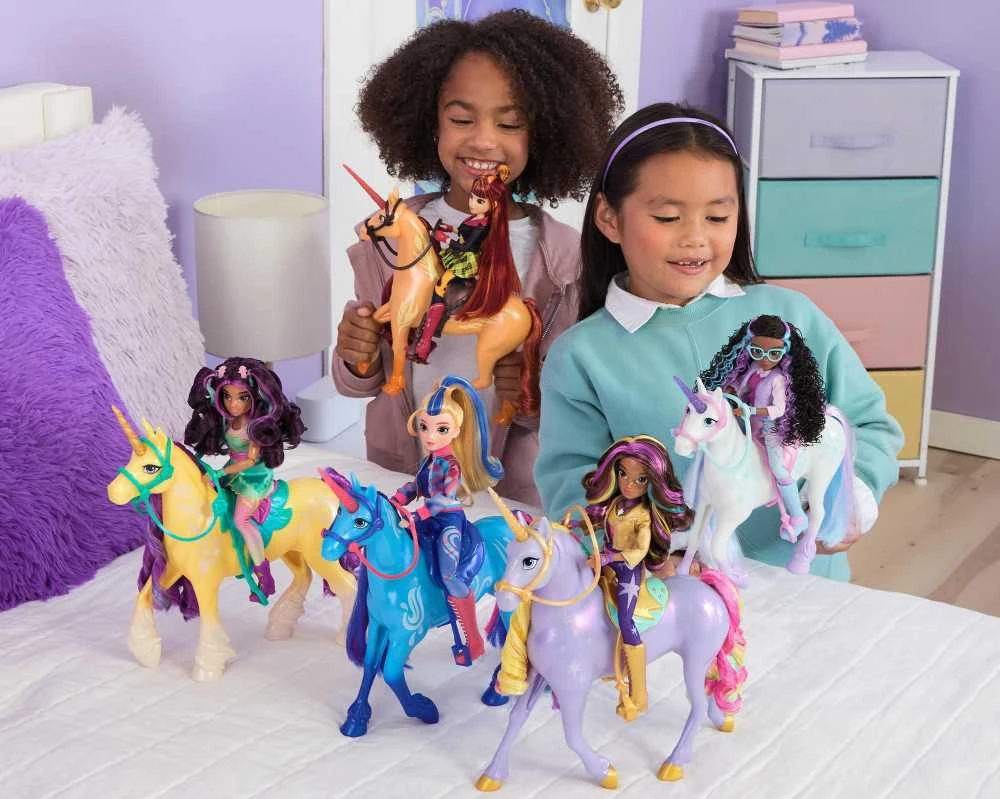 Spin Master Unicorn Academy Rinkinys figurka Vienaragis Glacier 27 cm