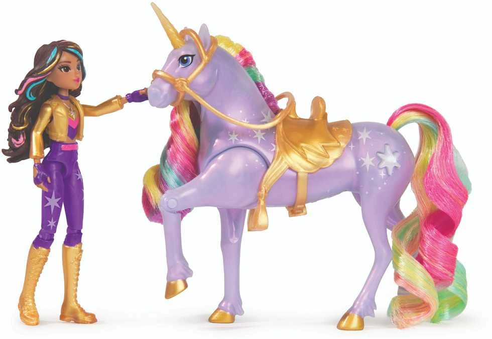 Spin Master Unicorn Academy Vienaragio akademija - maža lėlė Sophia ir Magic Wildstar (6067325)