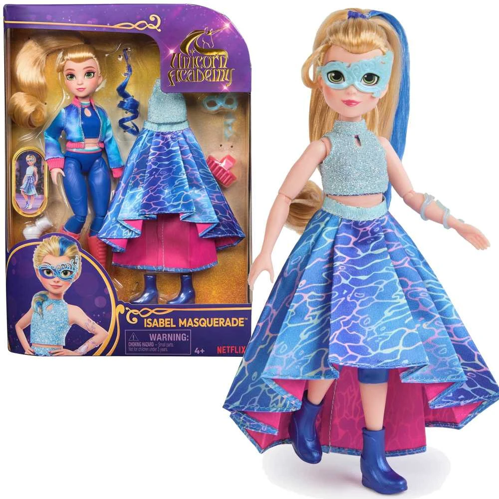 Spin Master Lėlė deluxe Isabel Masquerade su 9 priedais