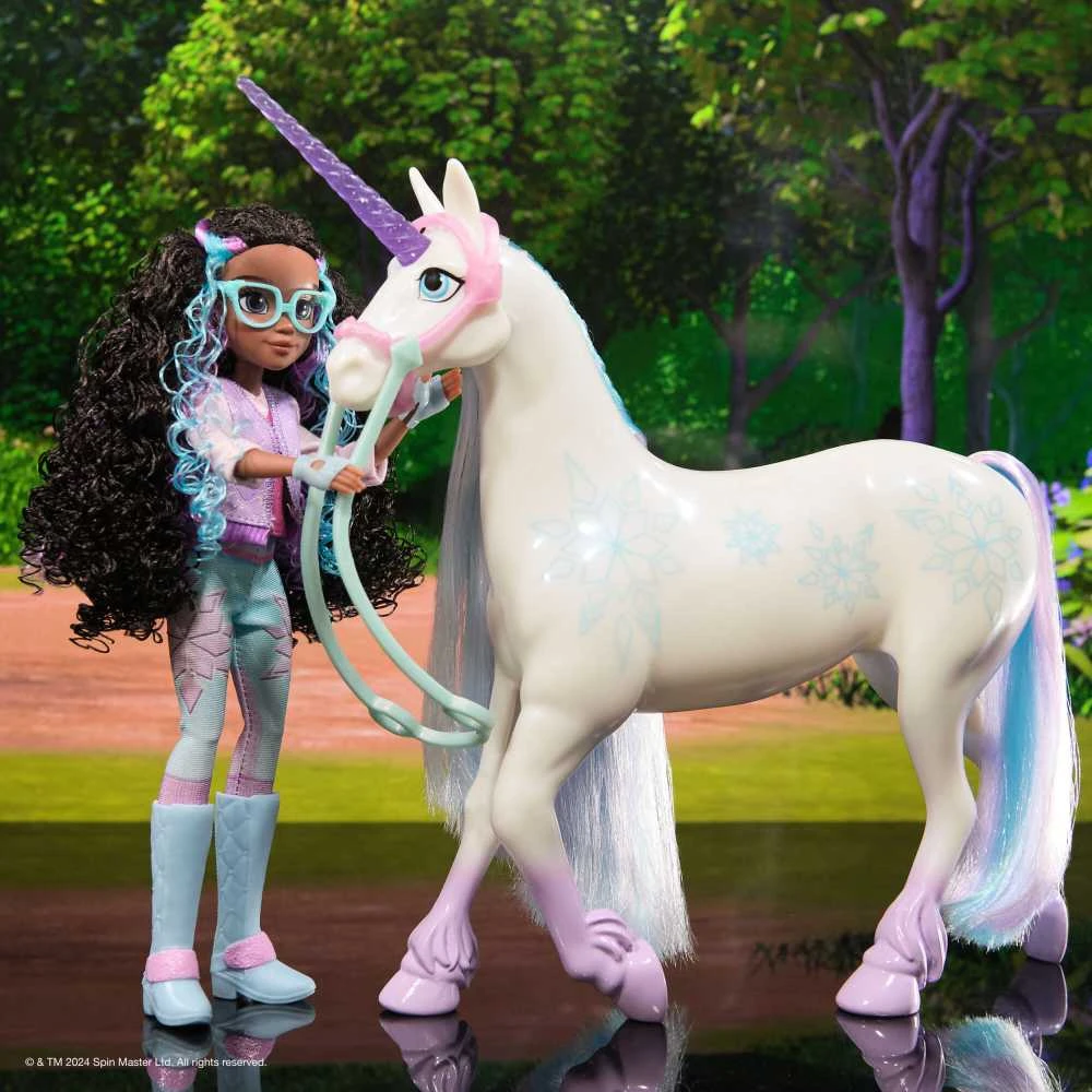Spin Master Unicorn Academy Rinkinys figurka Vienaragis Glacier 27 cm