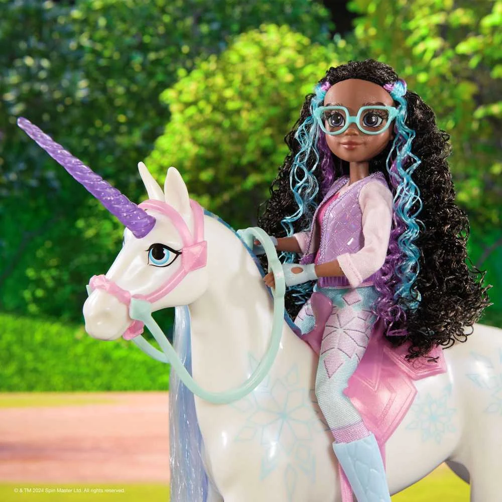 Spin Master Unicorn Academy Rinkinys figurka Vienaragis Glacier 27 cm