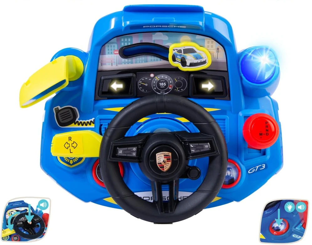 Interaktyvus vairas su šviesos/garso efektais „Mano pirmasis Porsche“