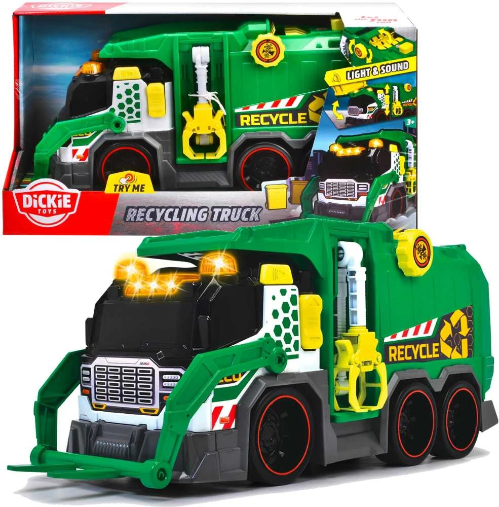 Vaikiška šiukšliavežė Dickie toys, 39 cm