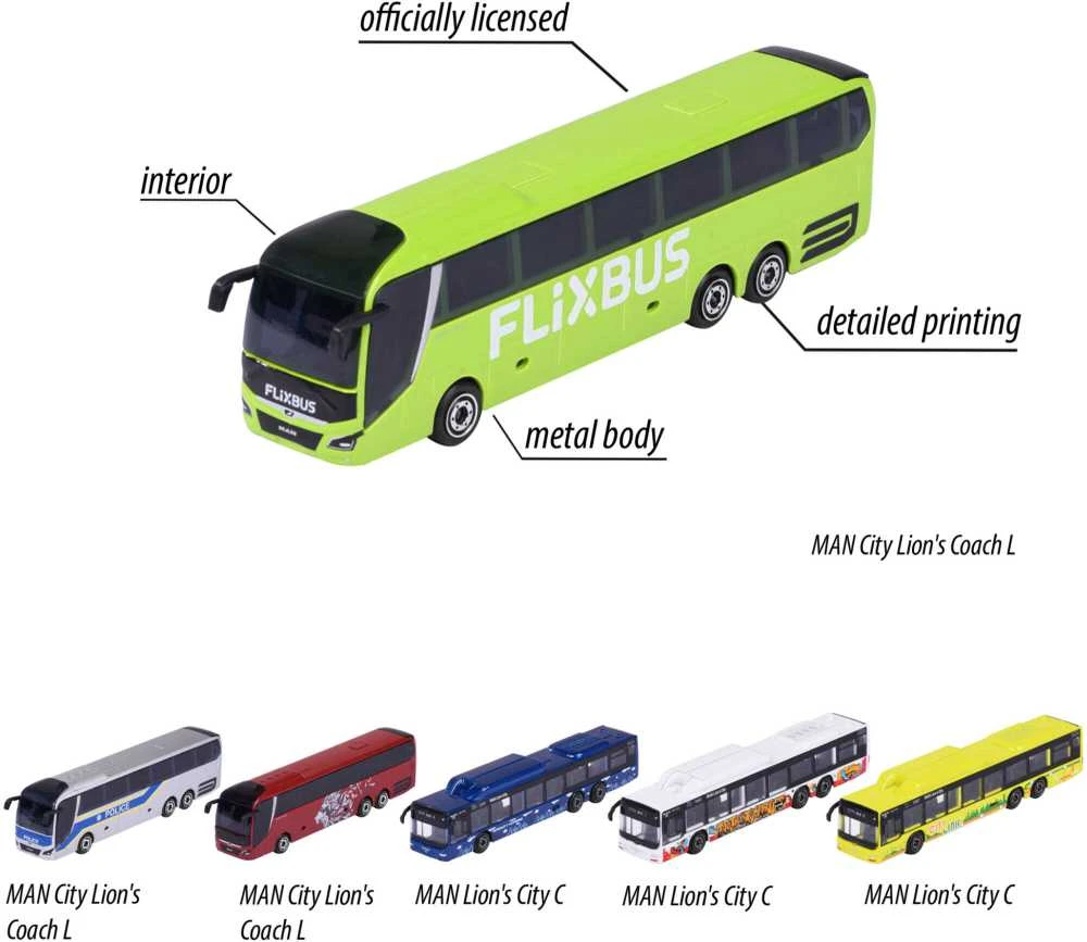Važiuoklė miejski MAN Lion's City C Baltas Autobus