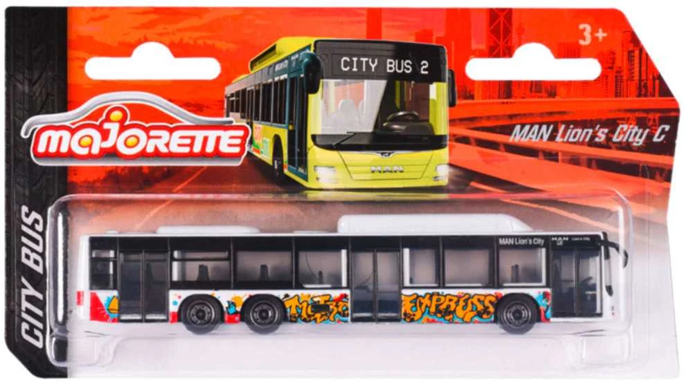 Važiuoklė miejski MAN Lion's City C Baltas Autobus