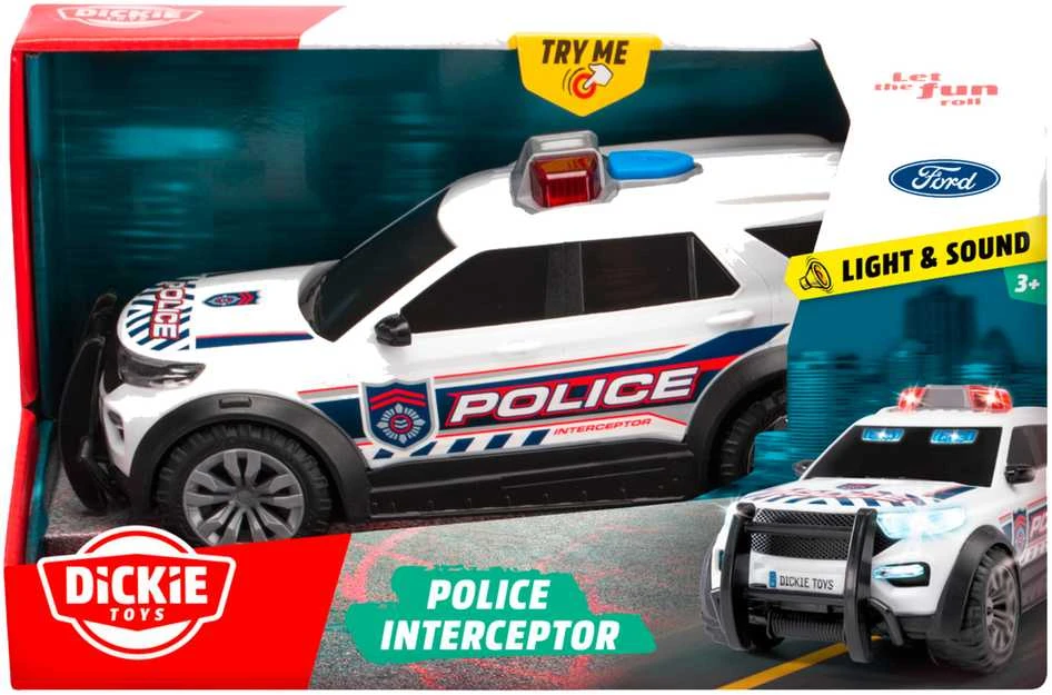 Streetz SIMBA Dickie SOS policijos automobilis Ford Intercep.371-4025