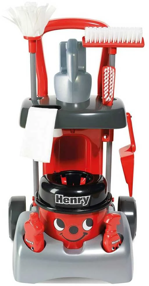 Dulkių siurblių ir šluostų rinkinys Henry Deluxe Casdon