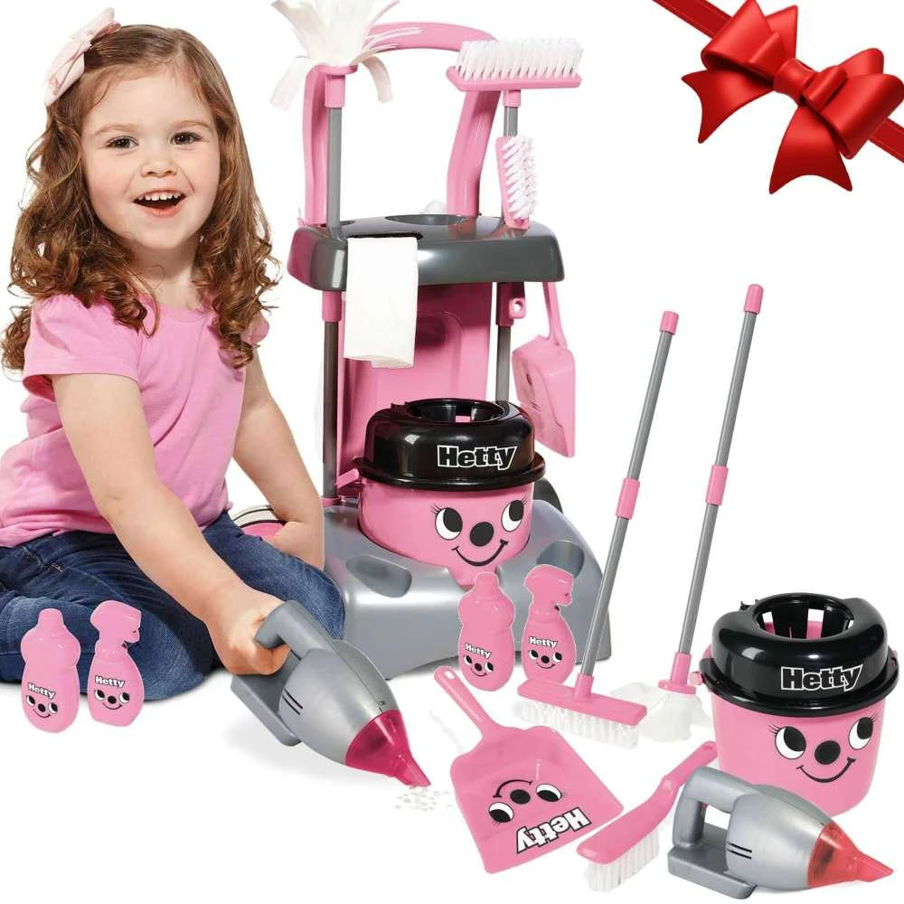 Tinka valyti vaikams dulkių siurbliu ir šluoste Hetty Deluxe Casdon