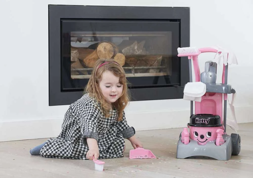 Tinka valyti vaikams dulkių siurbliu ir šluoste Hetty Deluxe Casdon