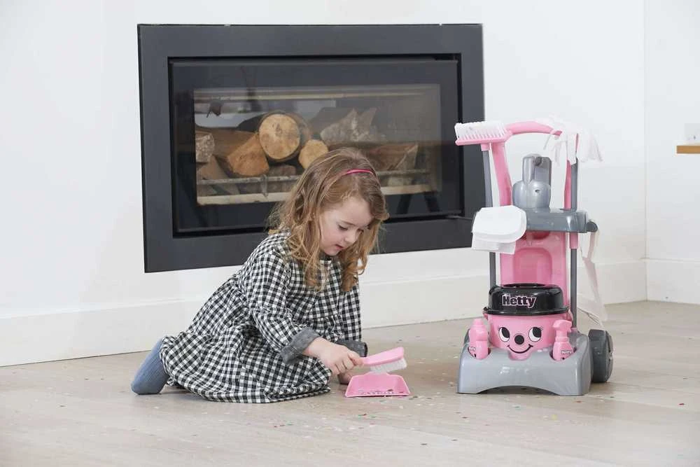 Tinka valyti vaikams dulkių siurbliu ir šluoste Hetty Deluxe Casdon
