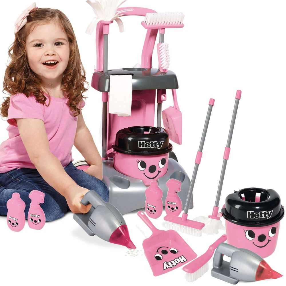 Tinka valyti vaikams dulkių siurbliu ir šluoste Hetty Deluxe Casdon
