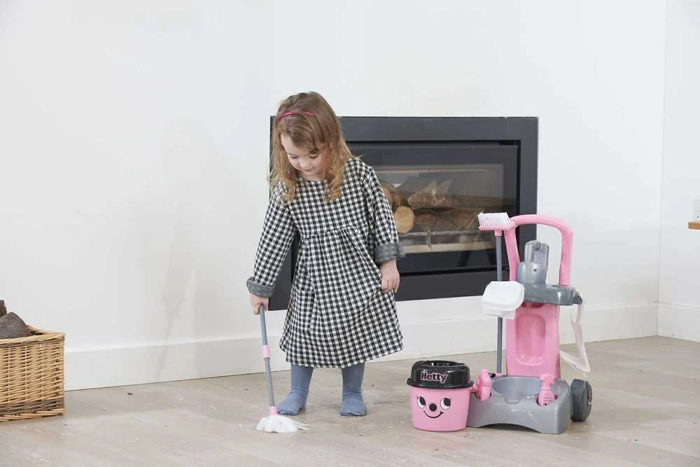 Tinka valyti vaikams dulkių siurbliu ir šluoste Hetty Deluxe Casdon