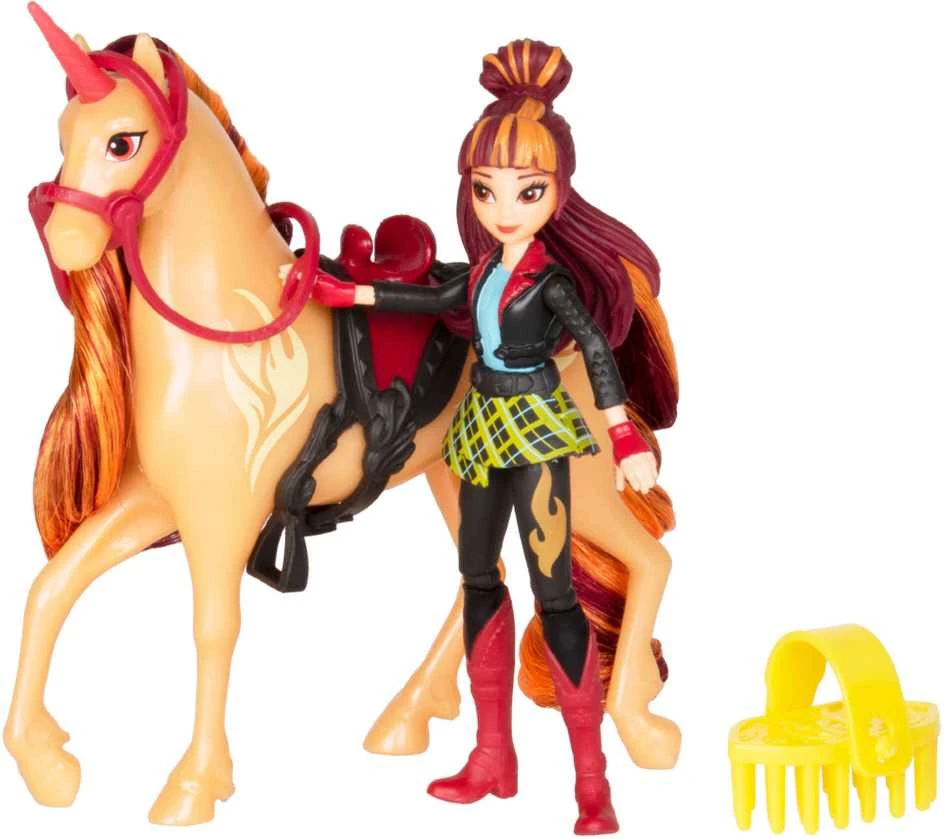 Unicorn Academy Lėlė Valentina ir vienaragis Cinder