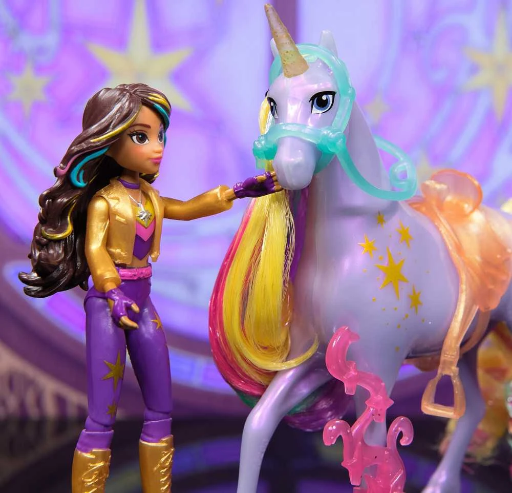 Spin Master Unicorn Academy Vienaragio akademijos lėlė ir vienaragis V2 – Sofija ir Laukinė žvaigždė (6072668)