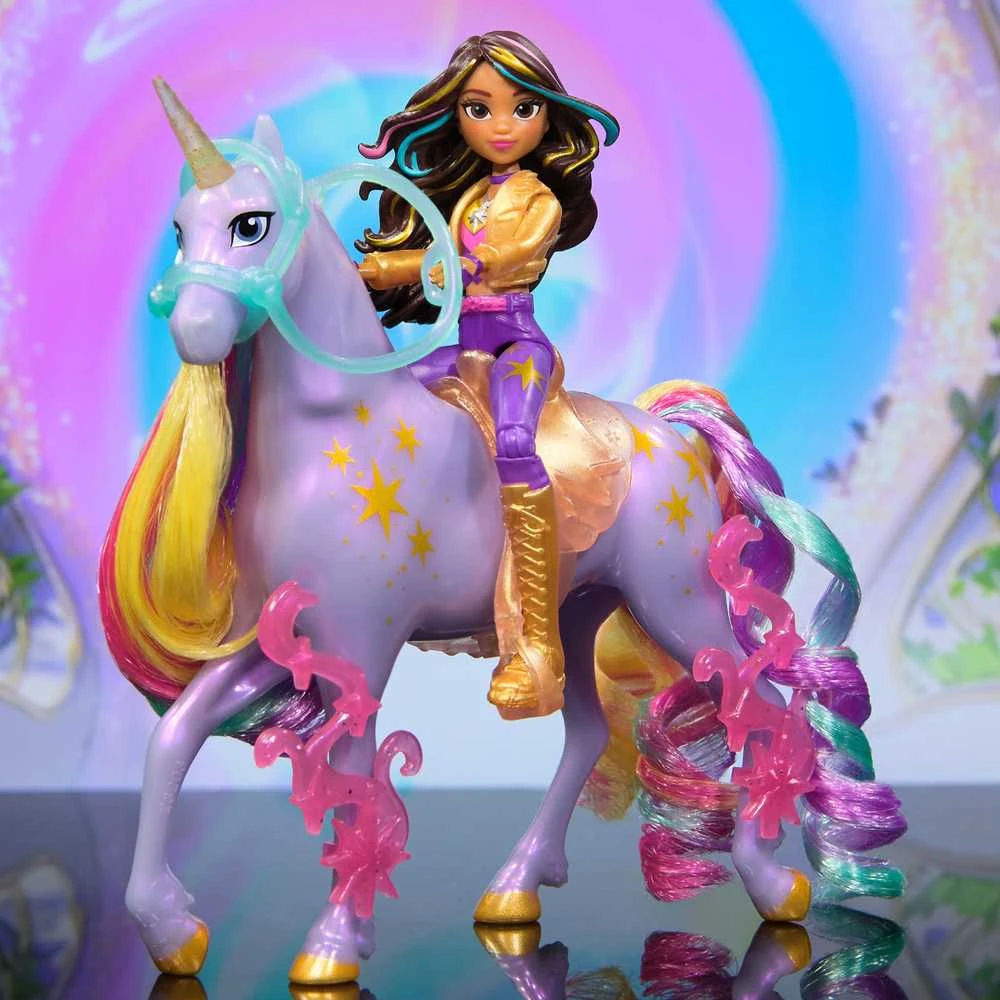 Spin Master Unicorn Academy Vienaragio akademijos lėlė ir vienaragis V2 – Sofija ir Laukinė žvaigždė (6072668)