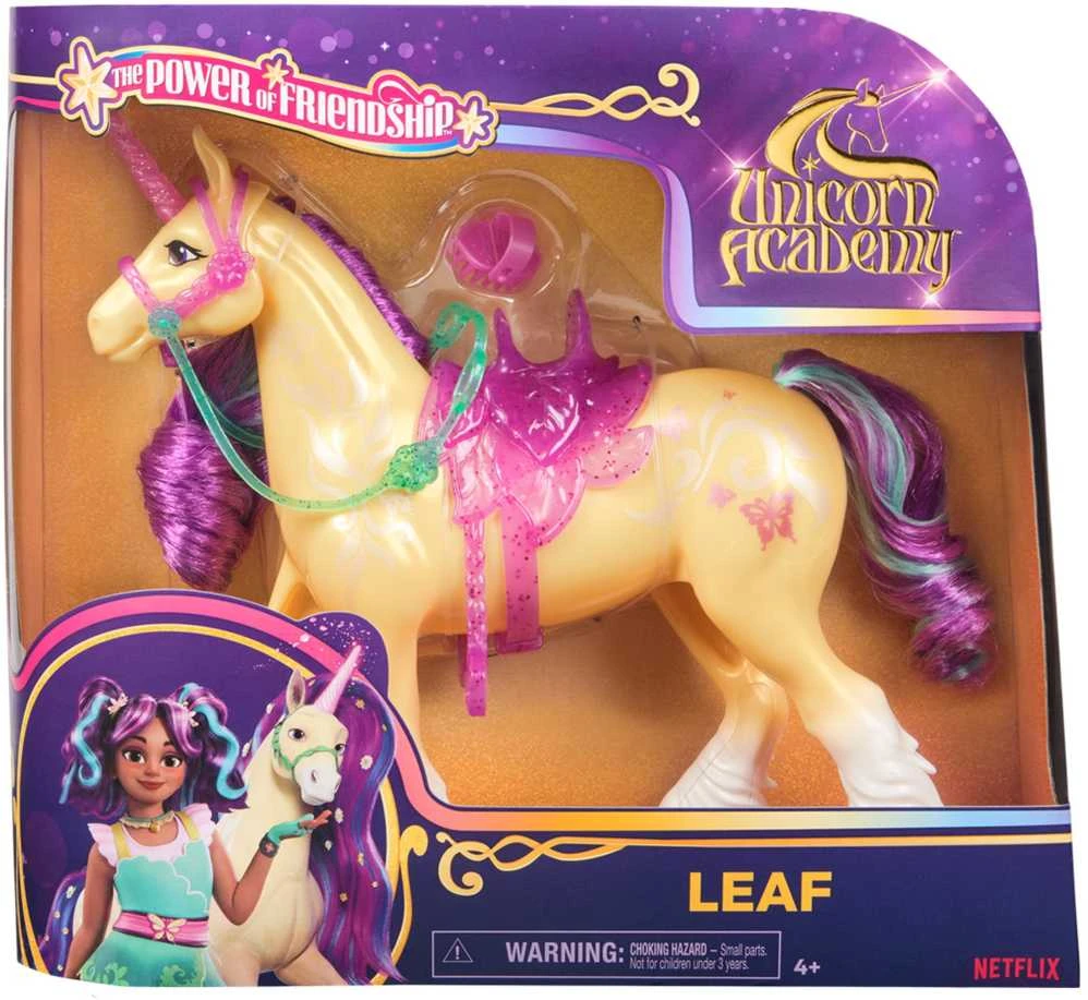 Unicorn Vienaragio akademijos rinkinys Vienaragio lapo figūrėlė + vienaragio aksesuarai Academy