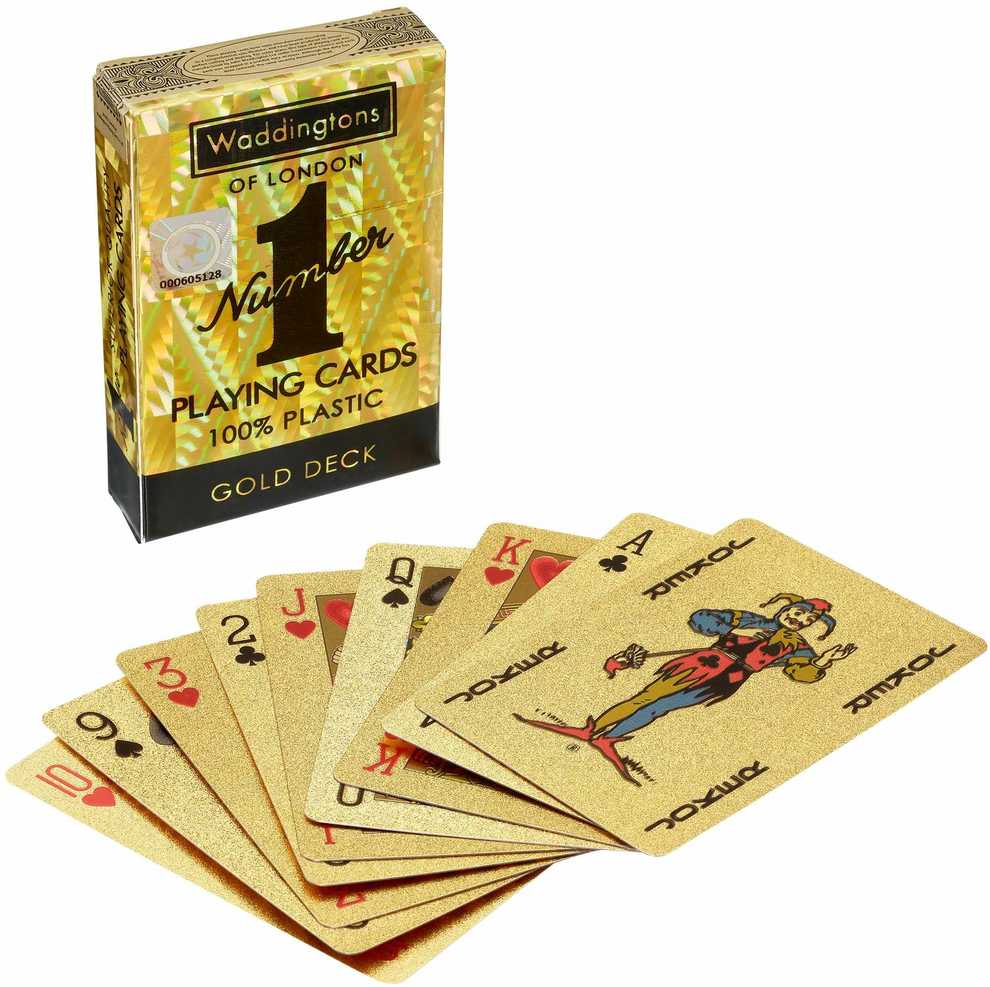 Hasbro Waddingtons - Number 1 Gold kortos