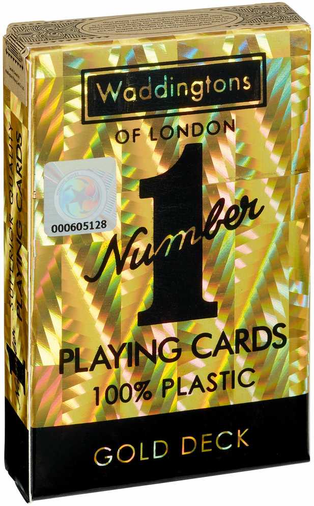 Hasbro Waddingtons - Number 1 Gold kortos