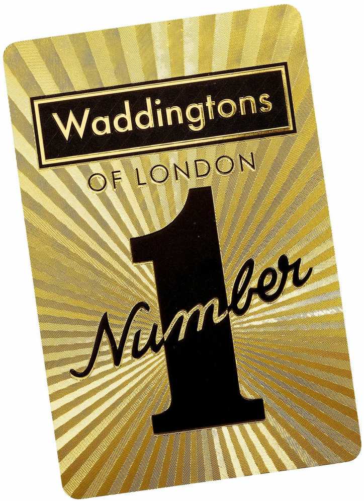 Hasbro Waddingtons - Number 1 Gold kortos