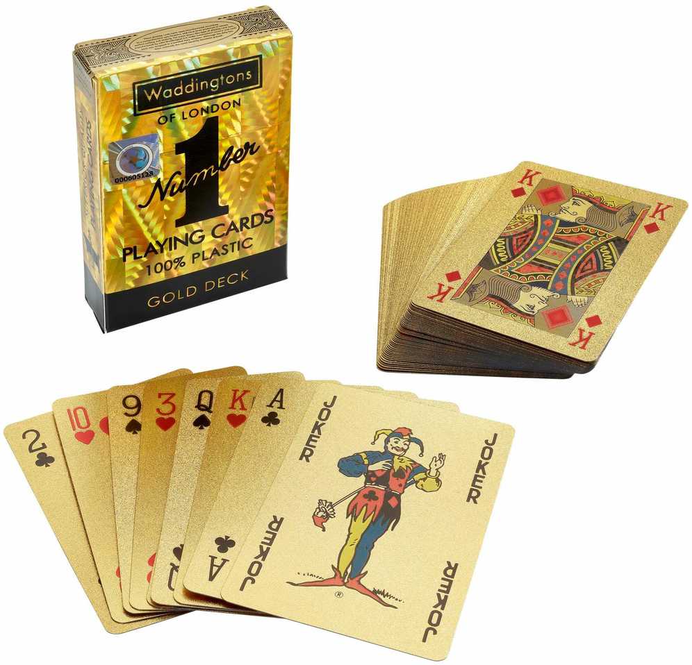 Hasbro Waddingtons - Number 1 Gold kortos
