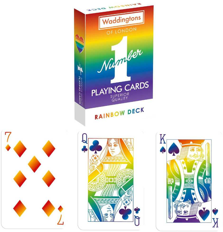 Winning Moves Rainbow žaidimų kortos