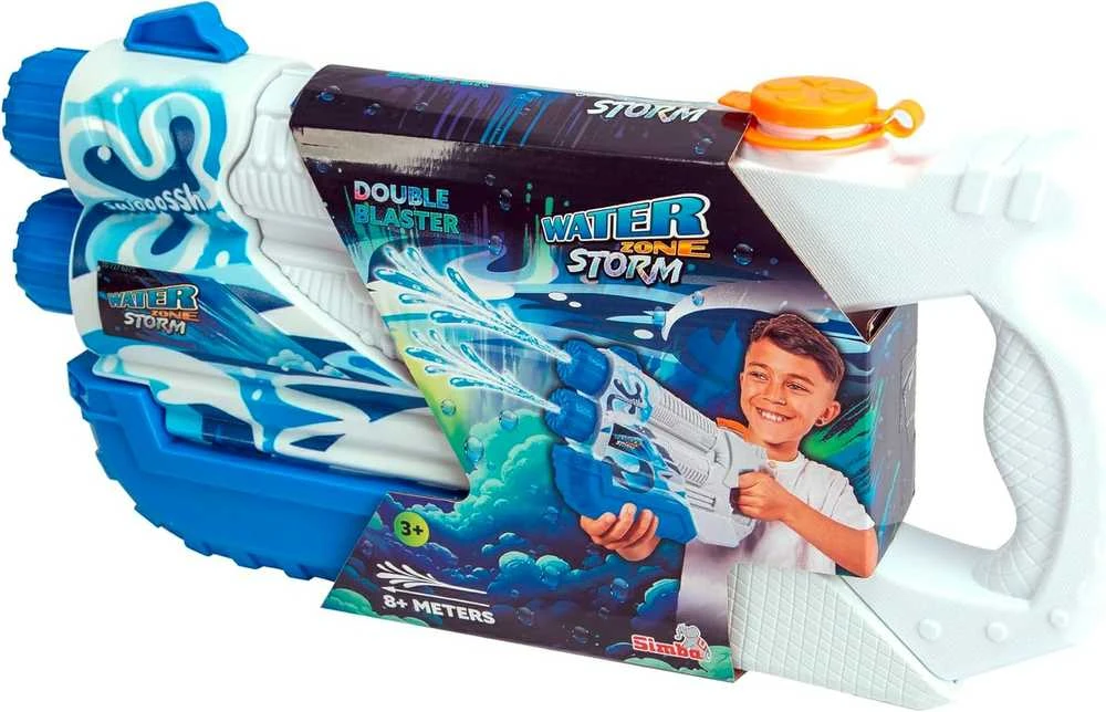 Waterzone Vanduo Gun Double Blaster Vandens zonos Storm Double Blaster