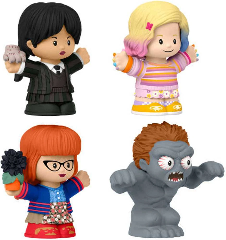 Fisher Price Trečiadienio Rinkinio kolekcinės figūrėlės 6 cm Enid Sinclair Dr Valerie Kinbott Monster Hyde