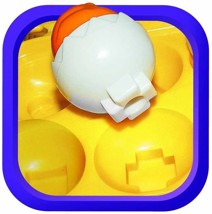 1581 TOMY čiuožykla. spalvingi kiaušiniai