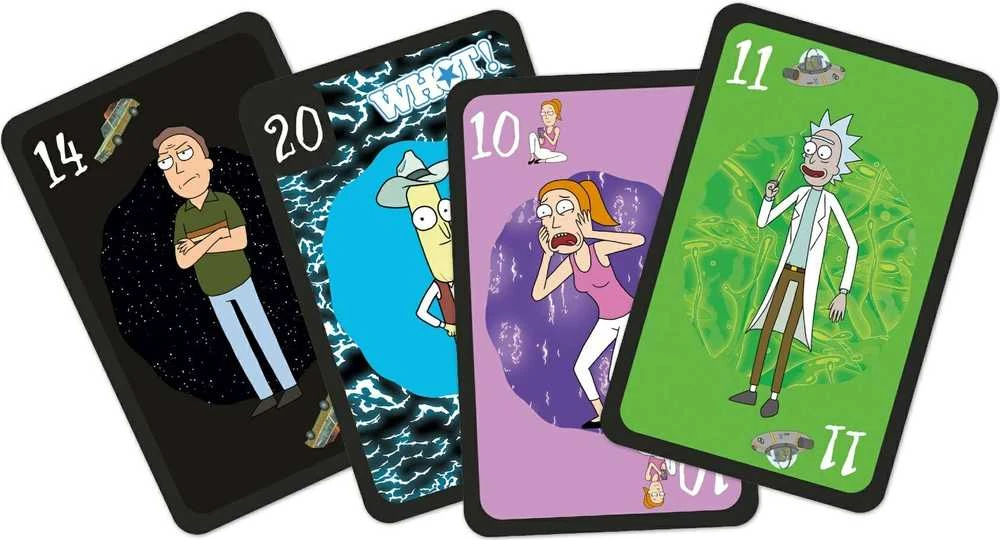 Winning Moves Rikas ir Mortis laimėję žingsniai WHOT!