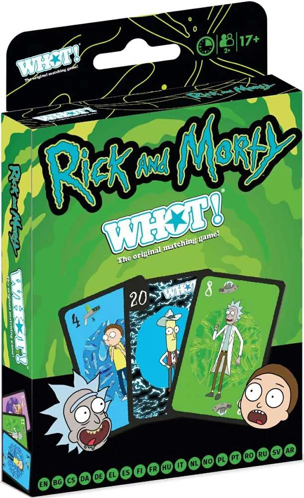 Winning Moves Rikas ir Mortis laimėję žingsniai WHOT!