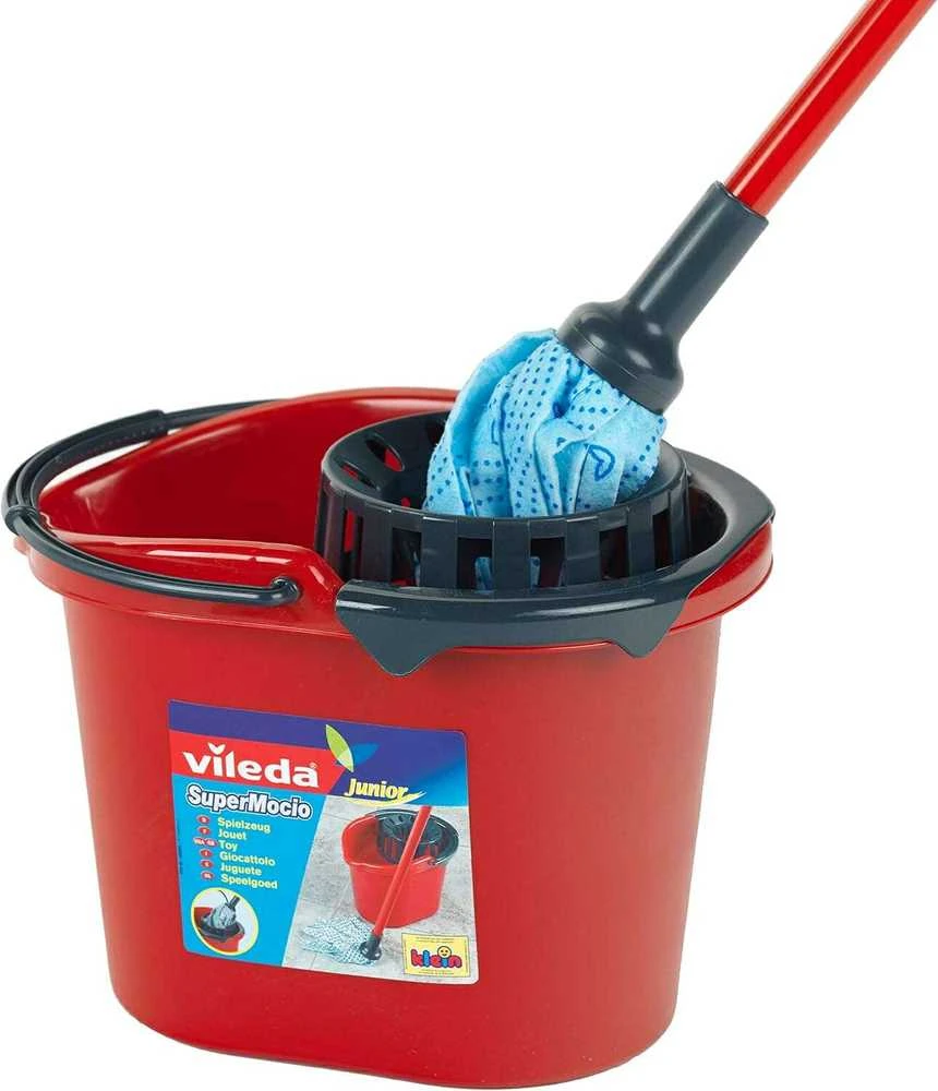 Kibiras su grindų valymo šluota vaikams Klein Vileda,