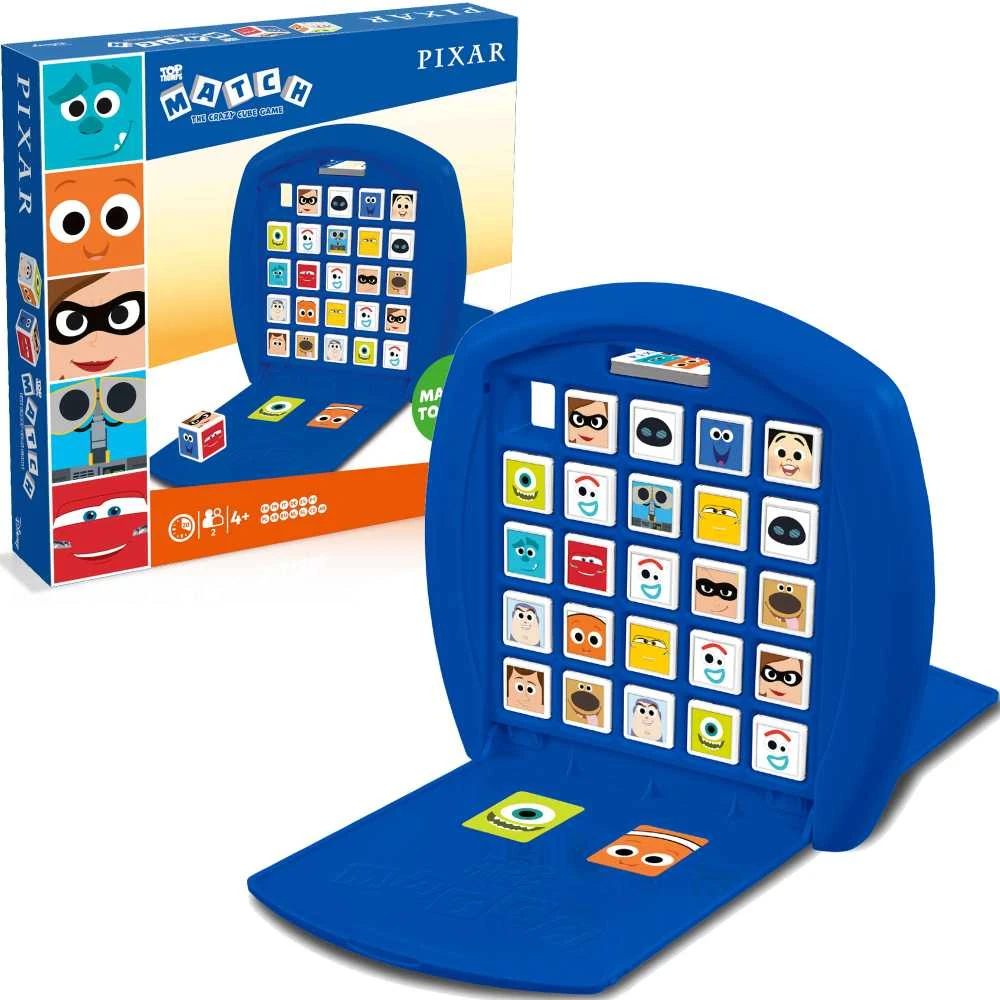 Winning Moves Laimėjimo judesiai Gra Top Trumps Match Pixar