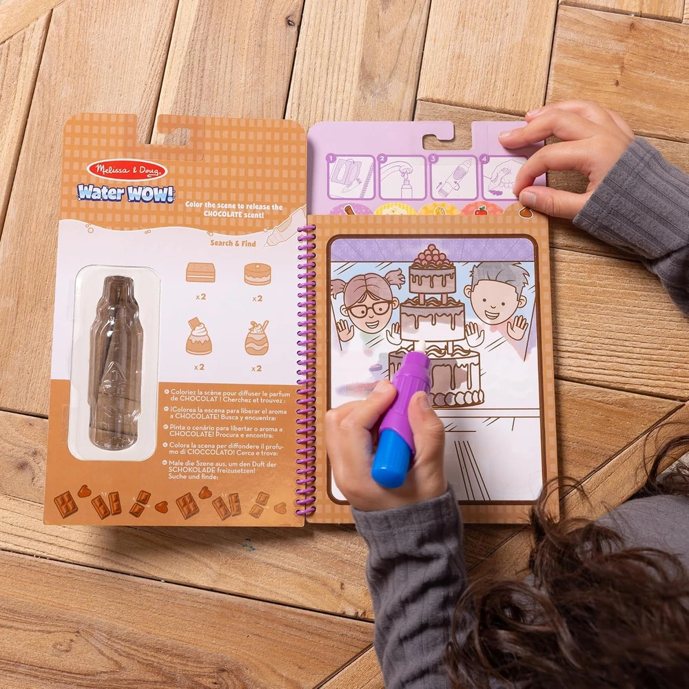 MELISSA & DOUG Vanduo Wow! Kvapnus pagalvėlės