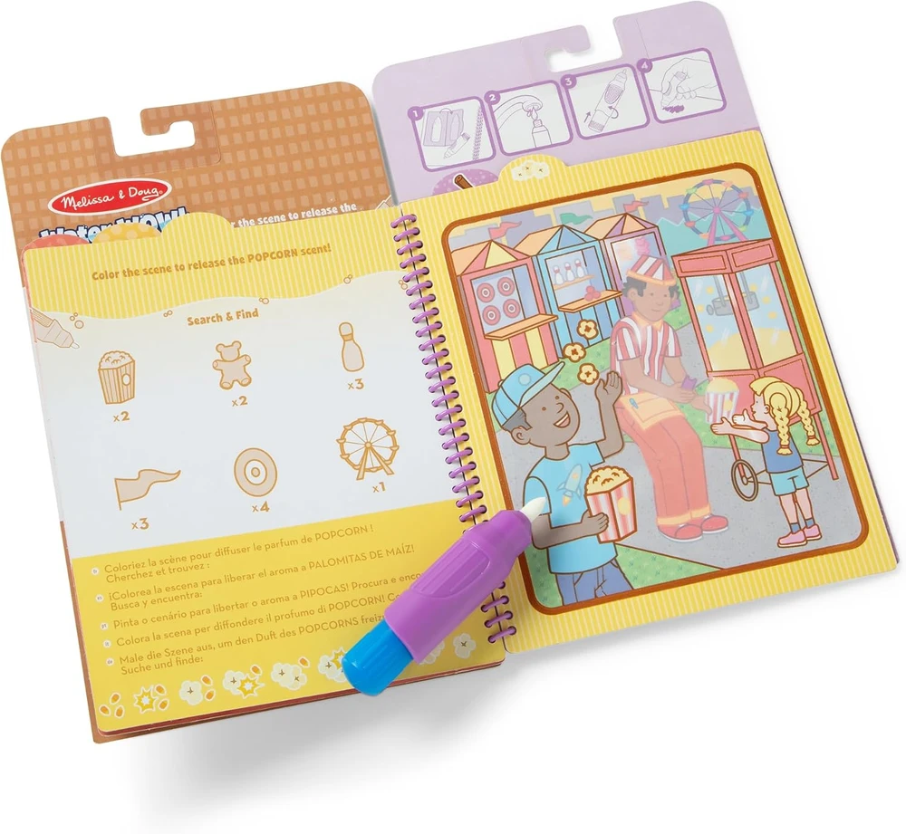 MELISSA & DOUG Vanduo Wow! Kvapnus pagalvėlės