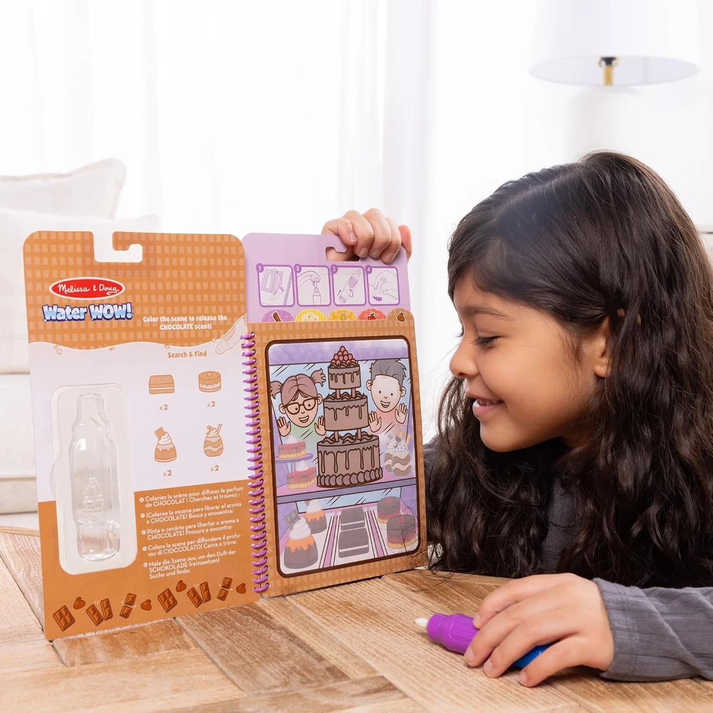 MELISSA & DOUG Vanduo Wow! Kvapnus pagalvėlės