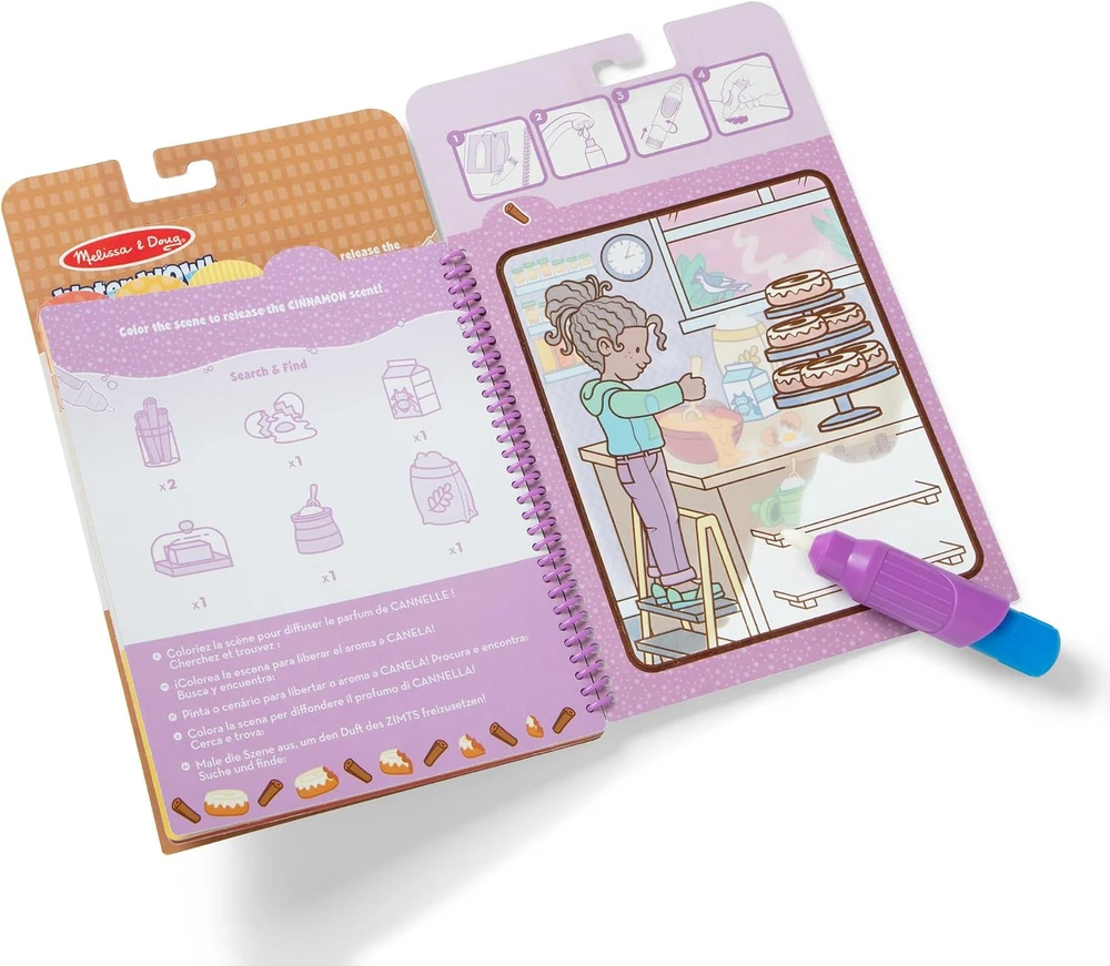MELISSA & DOUG Vanduo Wow! Kvapnus pagalvėlės