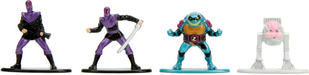 Jada - Ninja Turtles - Vėžliukų rinkinys Nanofigams (253285004)