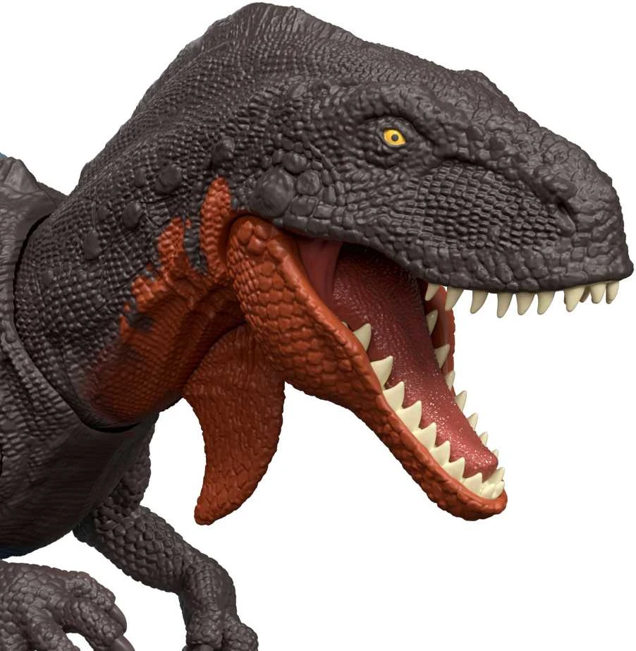 Mattel WORLD Juros pasaulio atgimimo Abelisaurus dinozauro figūrėlė 25 cm Sound