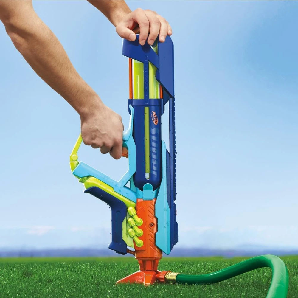 Nerf Super Soaker Power Drench XL vandens pistoletas, 2 režimai