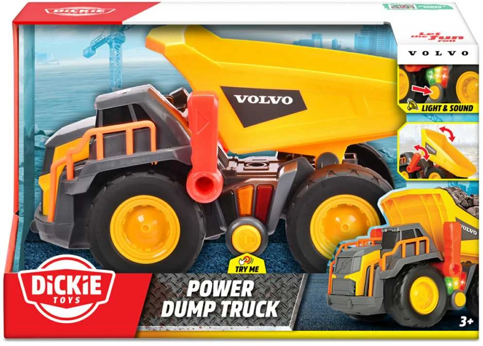 „Dickie Construction Volvo Tipper“ 30 cm