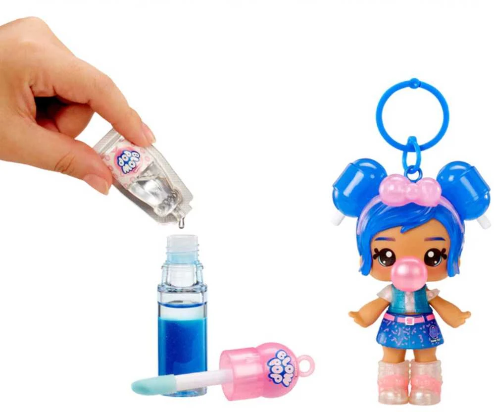 MGA Lėlė yummiland lip gloss, lulu raspberry